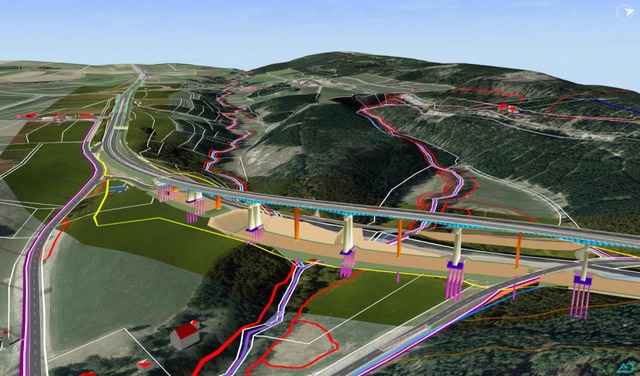 So htte die zweite Gauchachtalbrcke aussehen sollen.  | Foto: Regierungsprsidium Freiburg