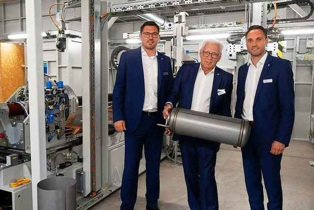 Wie ein M�llheimer Unternehmen mit Pr�zision schwei�t und schneidet