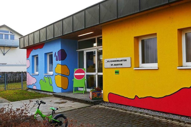 Der Kindergarten St. Martin in Eimeldingen wird neu gebaut.  | Foto: Victoria Langelott