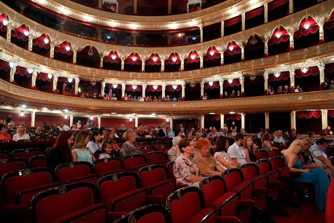 Am 17. Juni fand zum ersten Mal seit B... Konzert in der Oper von Odessa statt.  | Foto: OLEKSANDR GIMANOV