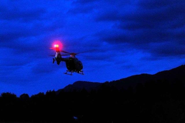 Lieferwagen fhrt in Badenweiler gegen Baum – Mann schwebt in Lebensgefahr