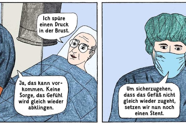 Wer schafft es vor einer Operation sch...r Comic informiert &#8211; mit Erfolg.  | Foto: Brand/Gao/Hamann/Martineck/Stangl/Deutsches Herzzentrum der Charit Berlin