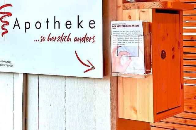 Briefkasten im Buchenbacher Dorfladen ersetzt Apothekeng�nge nach Kirchzarten