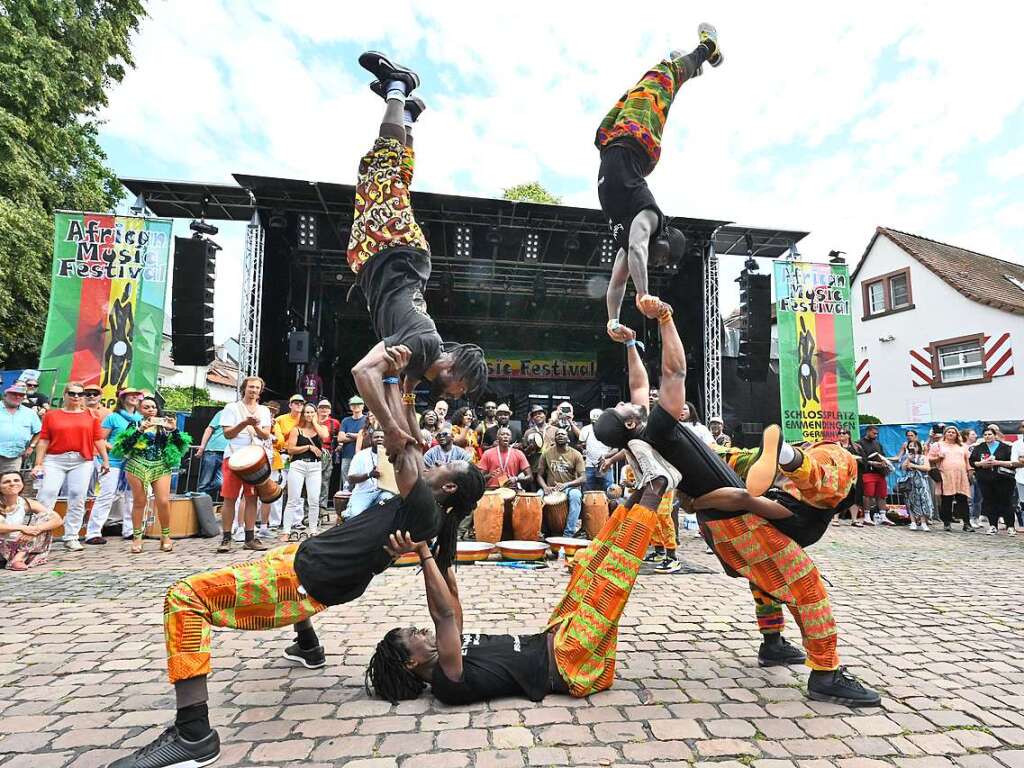 Mehr und mehr zur Begegnung der Weltkulturen entwickelt sich das African Music Festival, das am Wochenende auf dem Emmendinger Schlossplatz zum 23. Mal stattfand