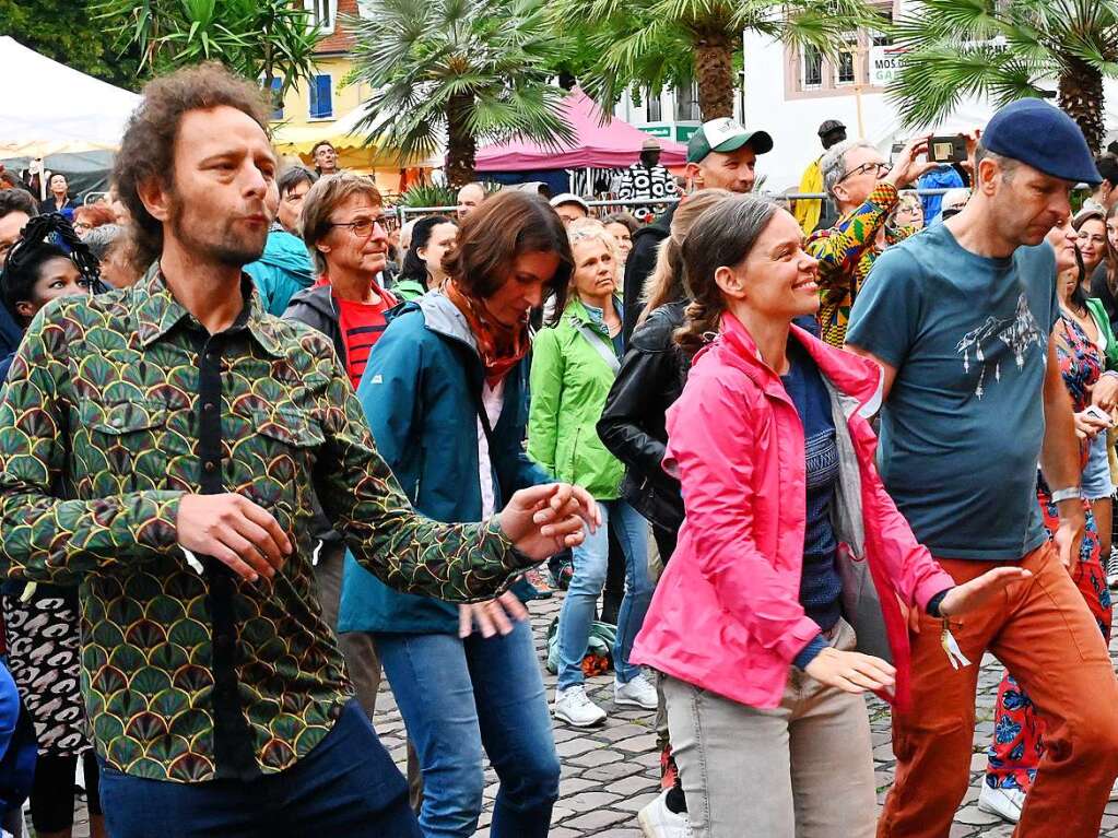 Mehr und mehr zur Begegnung der Weltkulturen entwickelt sich das African Music Festival, das am Wochenende auf dem Emmendinger Schlossplatz zum 23. Mal stattfand