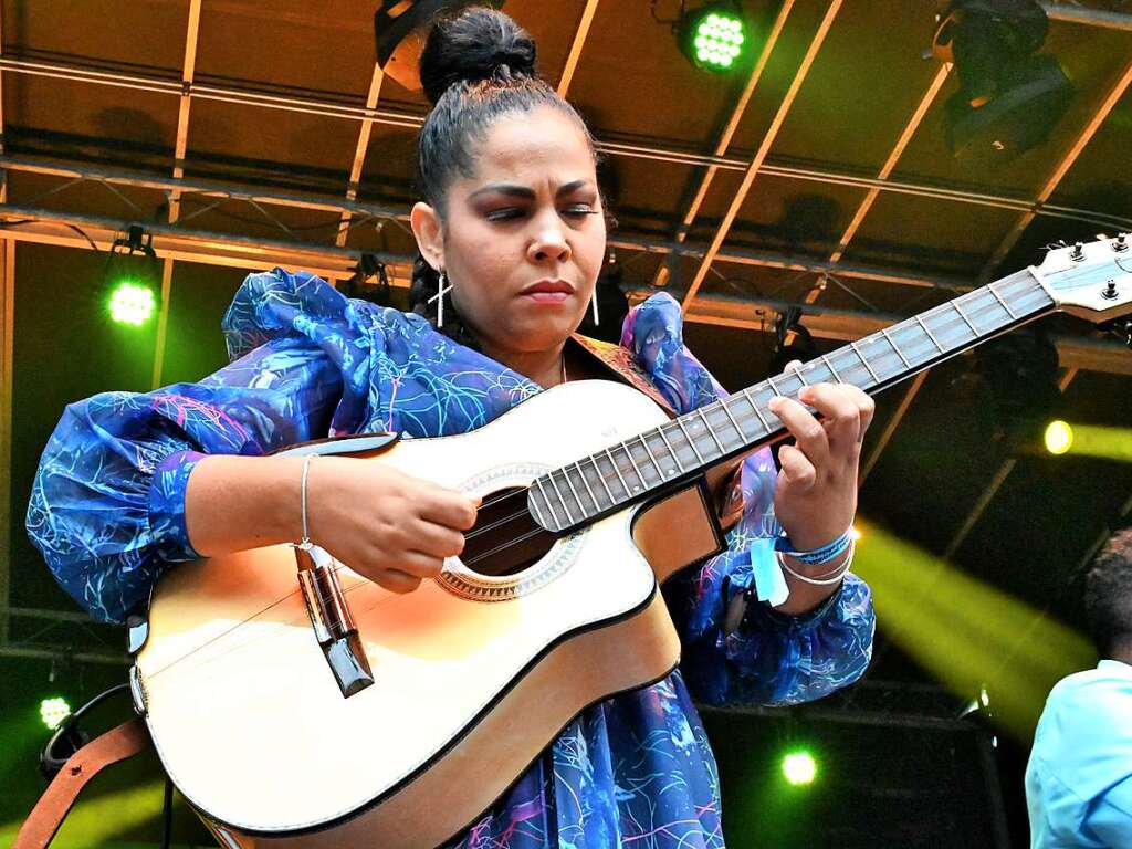 Mehr und mehr zur Begegnung der Weltkulturen entwickelt sich das African Music Festival, das am Wochenende auf dem Emmendinger Schlossplatz zum 23. Mal stattfand