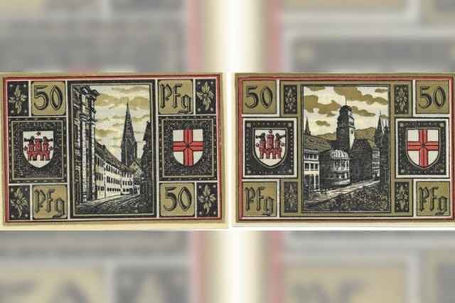 Als Freiburg sein eigenes Geld druckte