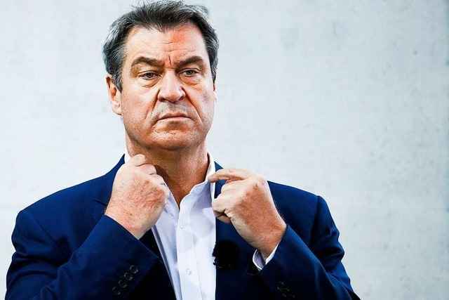 S�der: Union soll Kanzler-Frage erst Herbst 2024 kl�ren