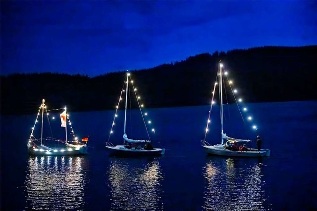 Das Seenachtsfest in Schluchsee lockte...alle von Ihnen fanden einen Parkplatz.  | Foto: Wolfgang Scheu