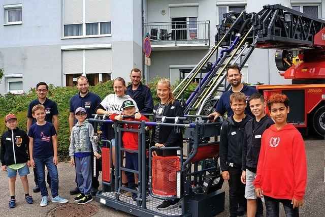 Einmal �ber den D�chern von Laufenburg schweben