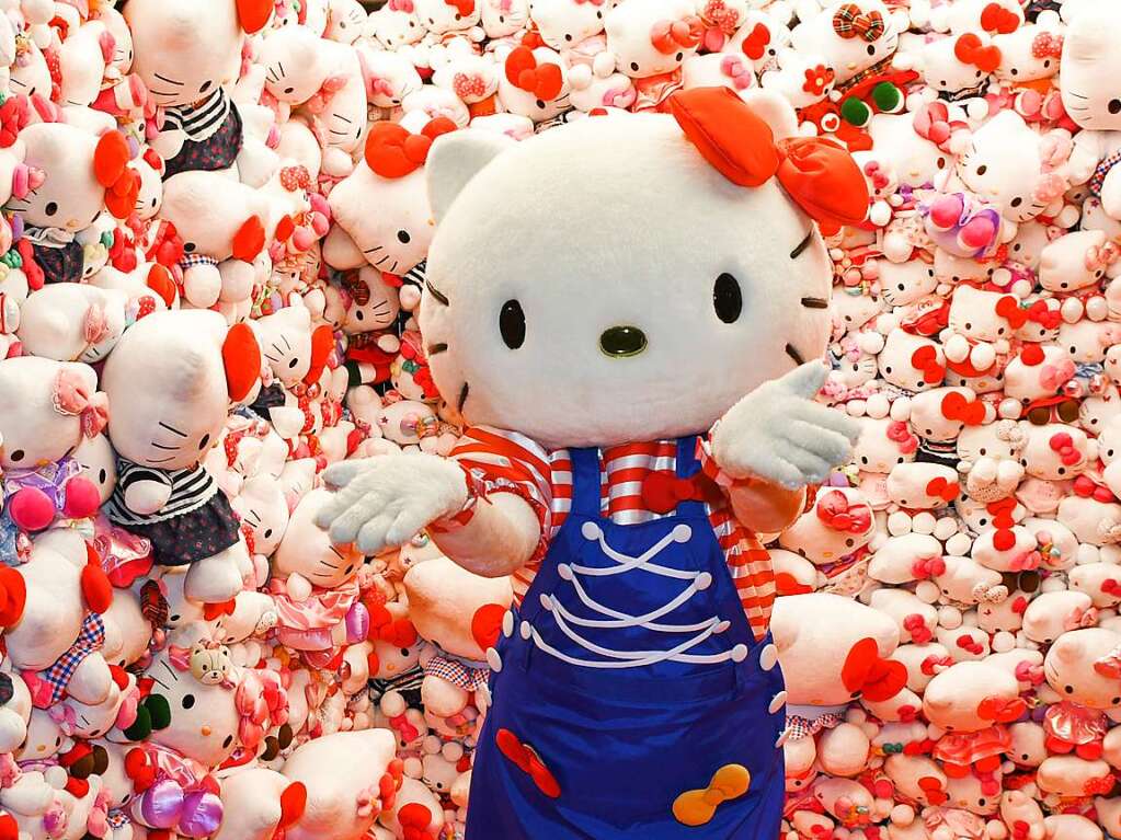 Hello Kitty –  Japanische Zeichenkatze.