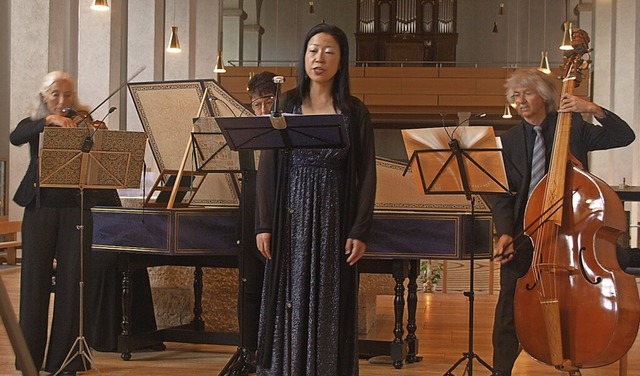 Das Ensemble Musica Poetica Freiburg m...esus-Hymnen aus dem europischen Raum.  | Foto: Karin Stckl-Steinebrunner