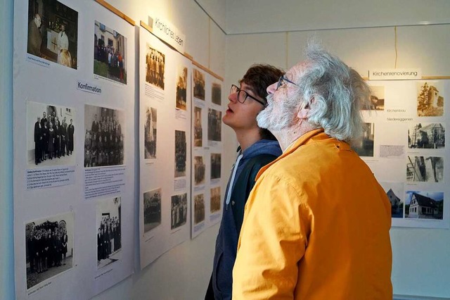 Das Interesse zur Ausstellungserffnung war gro.  | Foto: Silke Hartenstein