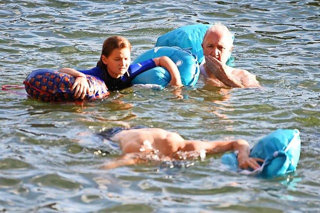 Das Rheinschwimmen in Rheinfelden soll auf  jeden Fall stattfinden  | Foto: Jonas Hirt