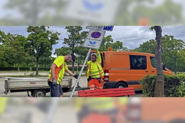 Neues Parkkonzept fr das Freibad