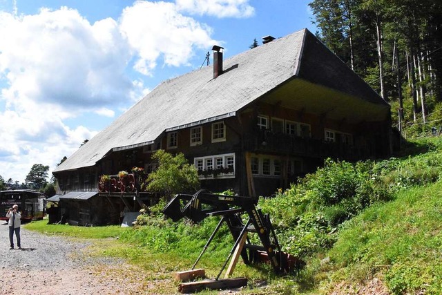 Die Hhenlandwirtschaft am Beispiel de...erfahrt  von Landrtin Marion Dammann.  | Foto: Thomas Loisl Mink