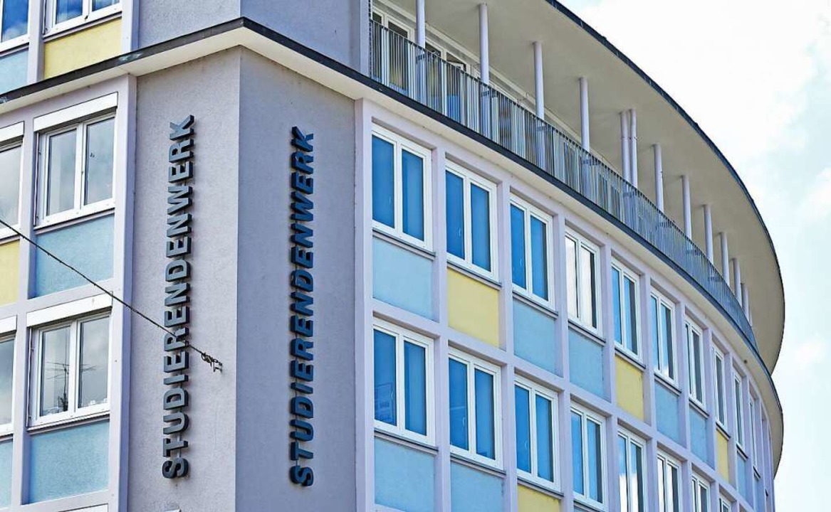 Das Studierendenwerk bei der Johanneskirche in Freiburg.  | Foto: Michael Bamberger