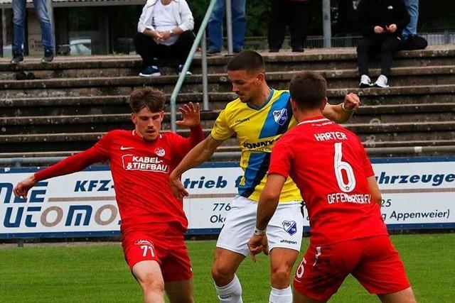 Der Offenburger FV trifft auf den Titelfavoriten SG Sonnenhof-Groaspach