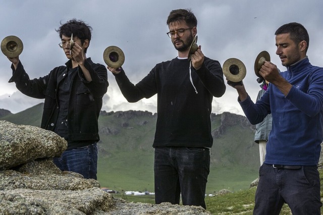 Freiburger Musiker in Zentralasien  | Foto: privat