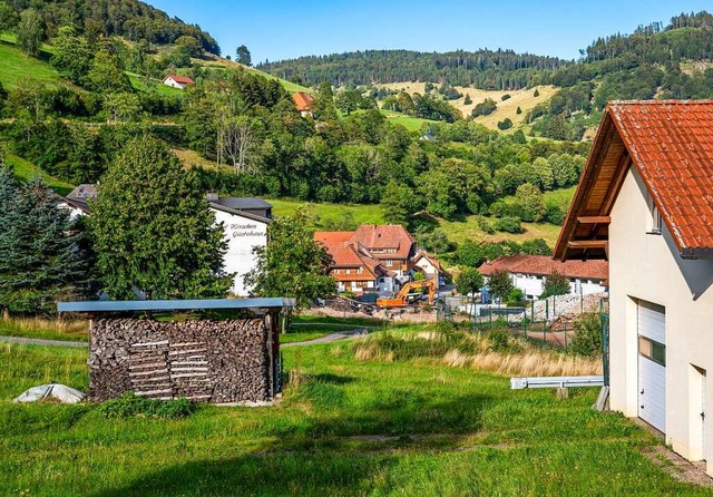 Hier soll der Bebauungsplan &#8222;Ortsmitte&#8220; umgesetzt werden.  | Foto: Paul Eischet