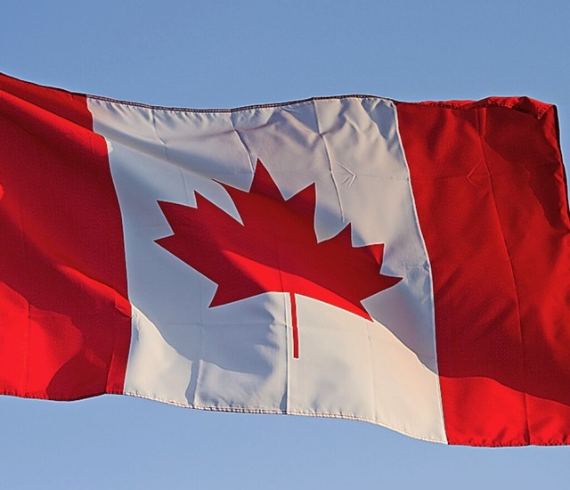 Die Flagge Kanadas  | Foto: Patrick Pleul