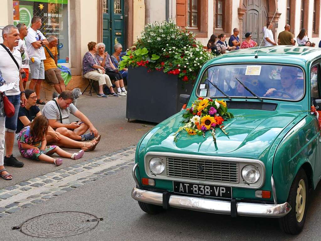 Impressionen vom Blumenkorso 2023 in Slestat