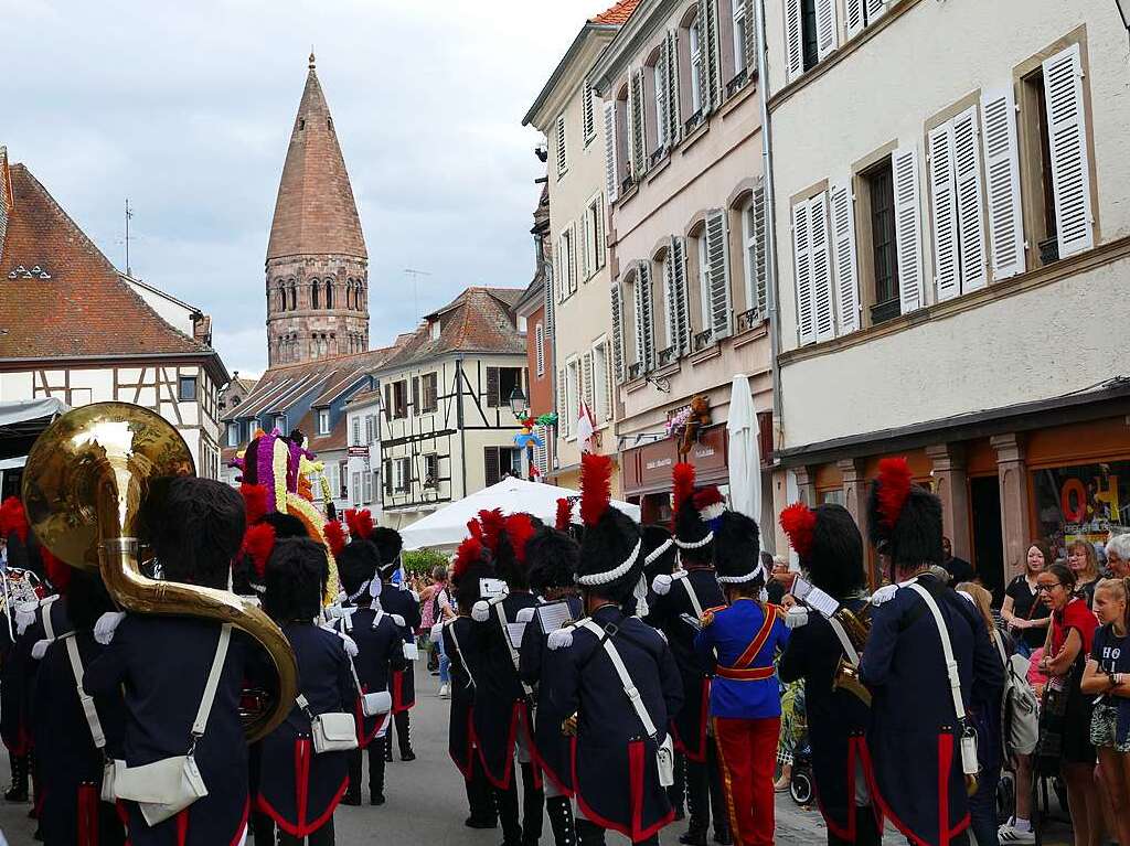 Impressionen vom Blumenkorso 2023 in Slestat