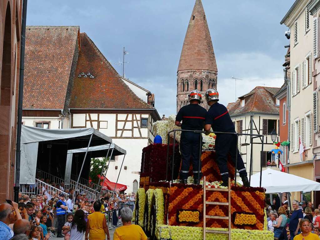 Impressionen vom Blumenkorso 2023 in Slestat