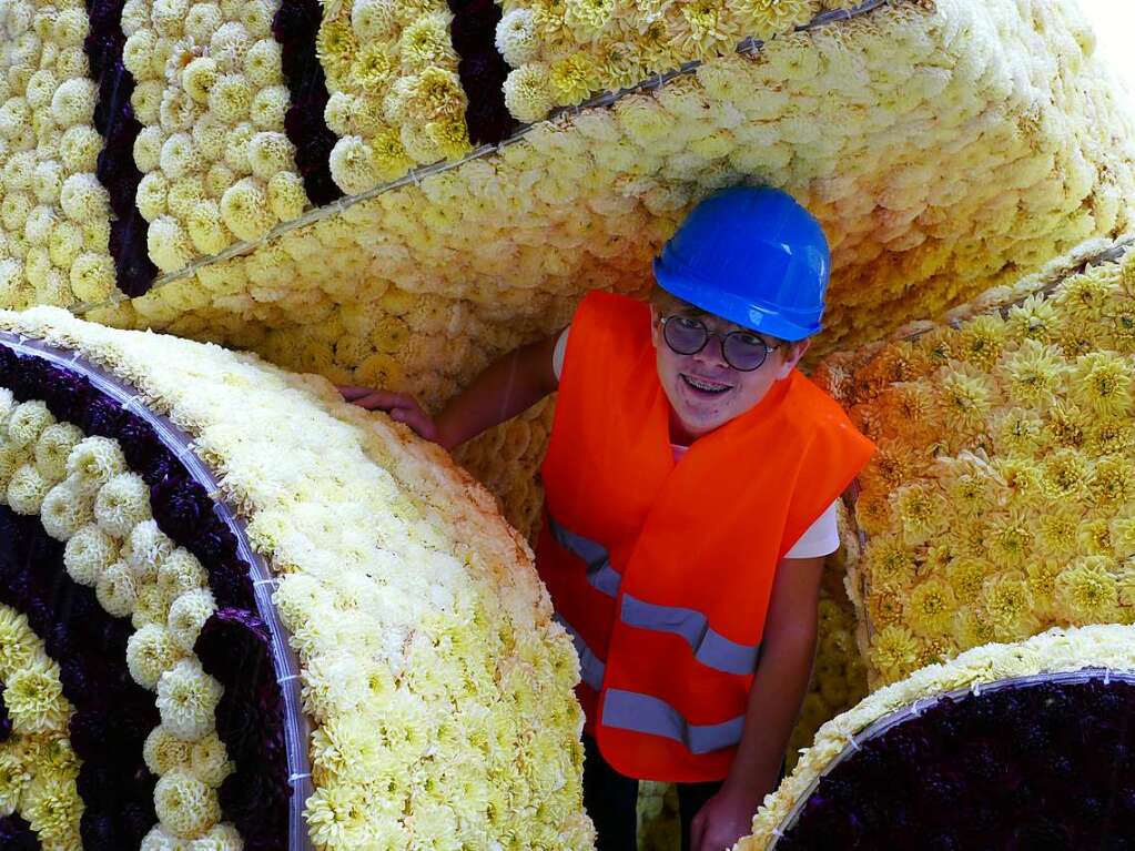 Impressionen vom Blumenkorso 2023 in Slestat