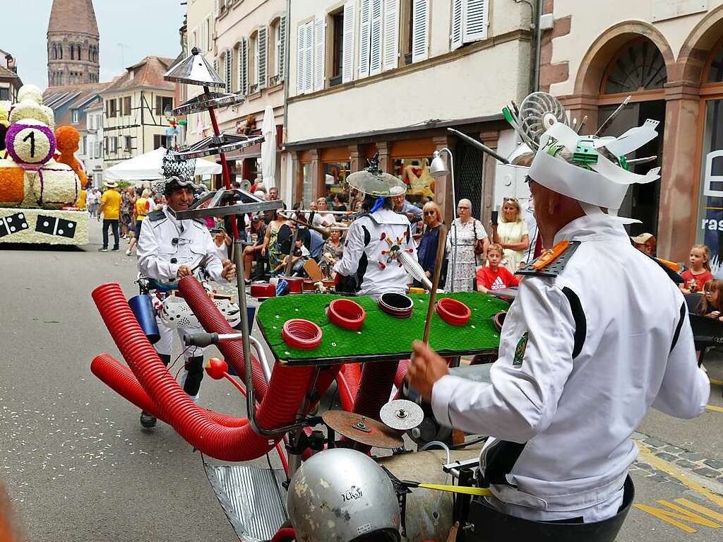 Impressionen vom Blumenkorso 2023 in Slestat