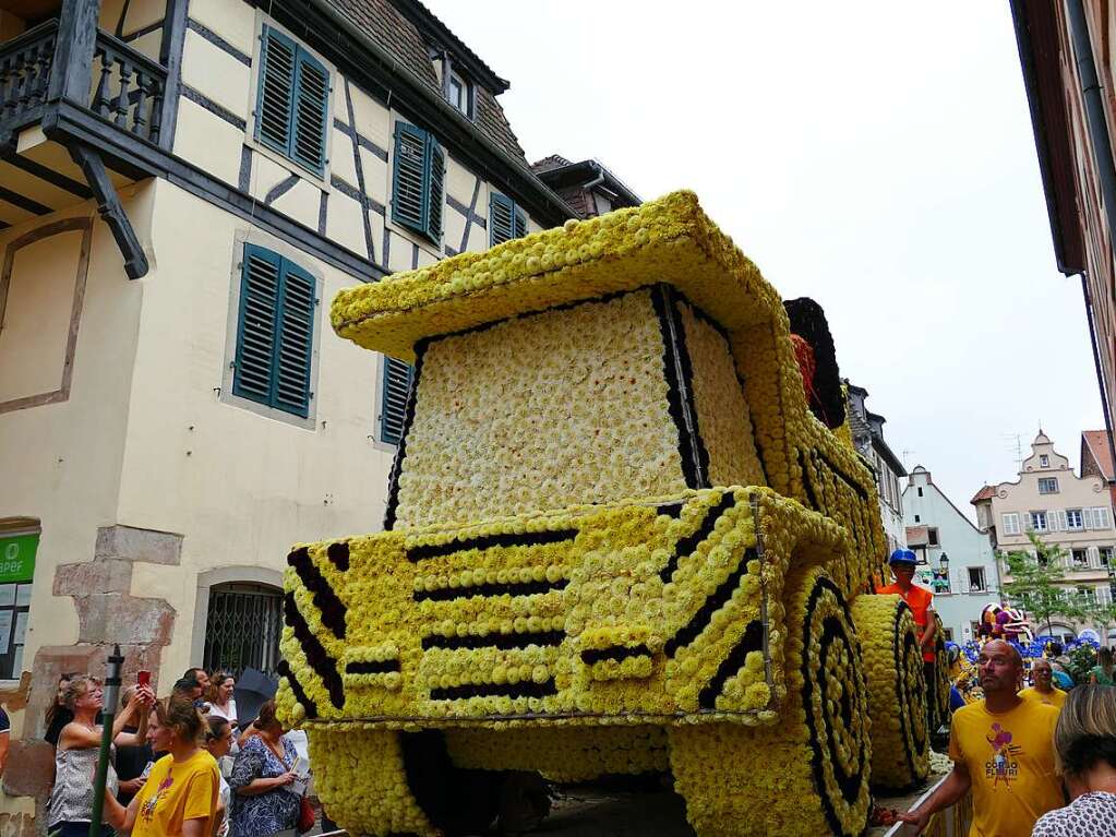 Impressionen vom Blumenkorso 2023 in Slestat