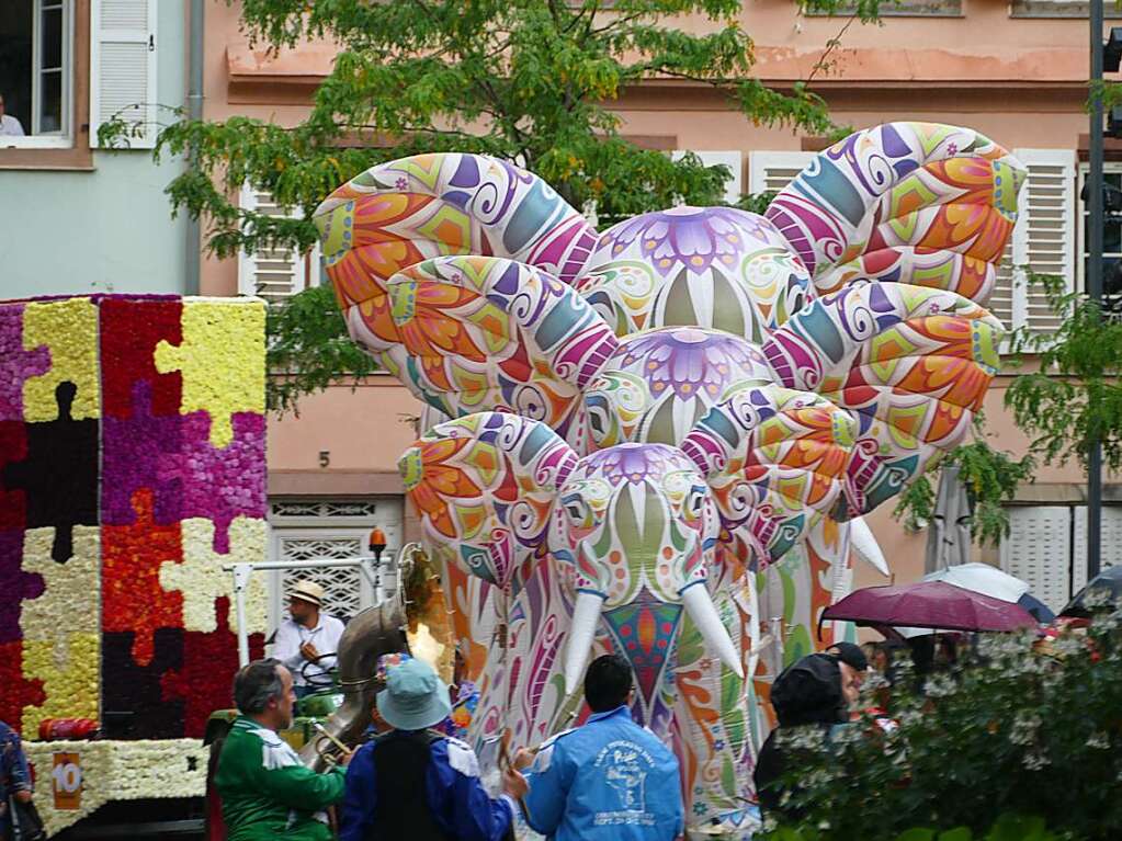 Impressionen vom Blumenkorso 2023 in Slestat