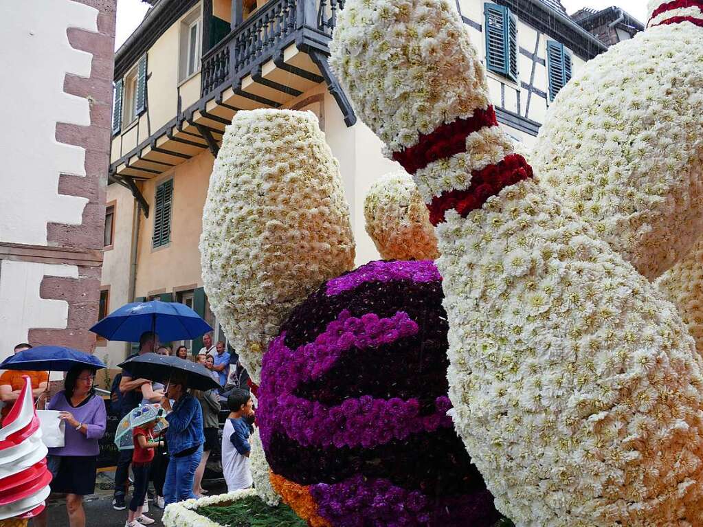 Impressionen vom Blumenkorso 2023 in Slestat