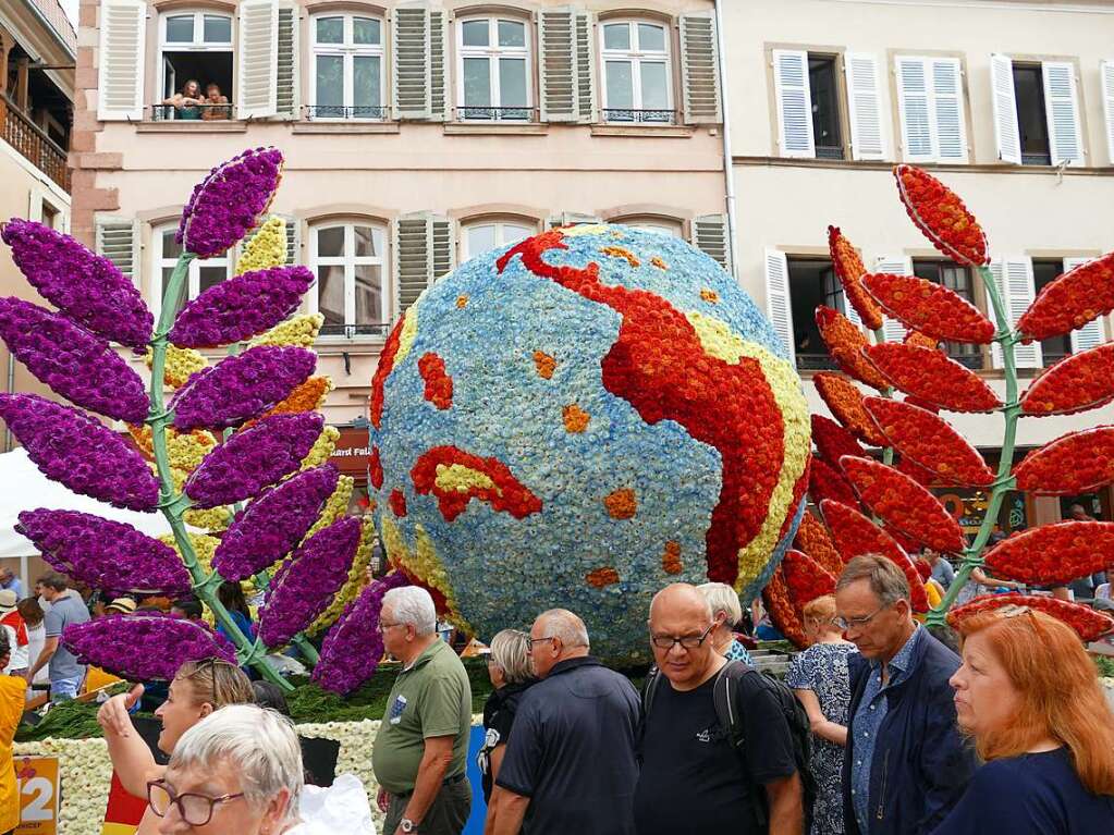 Impressionen vom Blumenkorso 2023 in Slestat