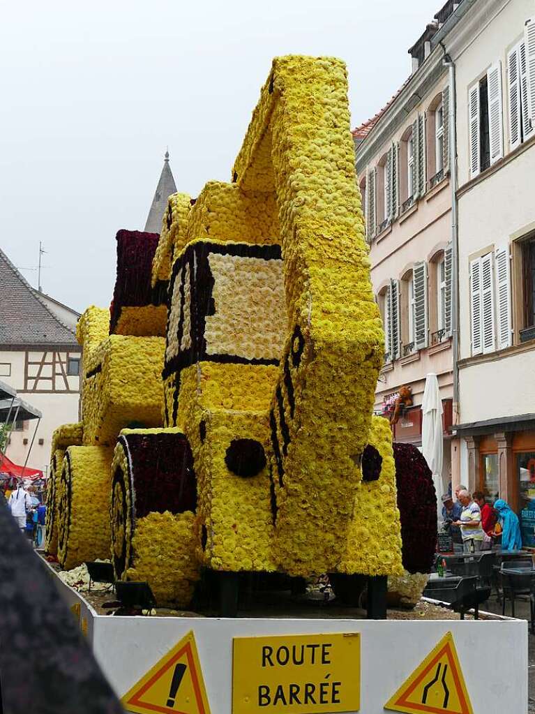 Impressionen vom Blumenkorso 2023 in Slestat