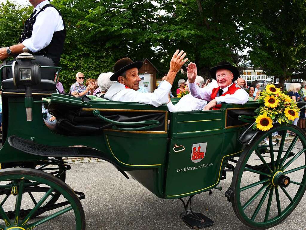 Kreistrachtenfest in Hinterzarten mit knapp 50 teilnehmenden Gruppen