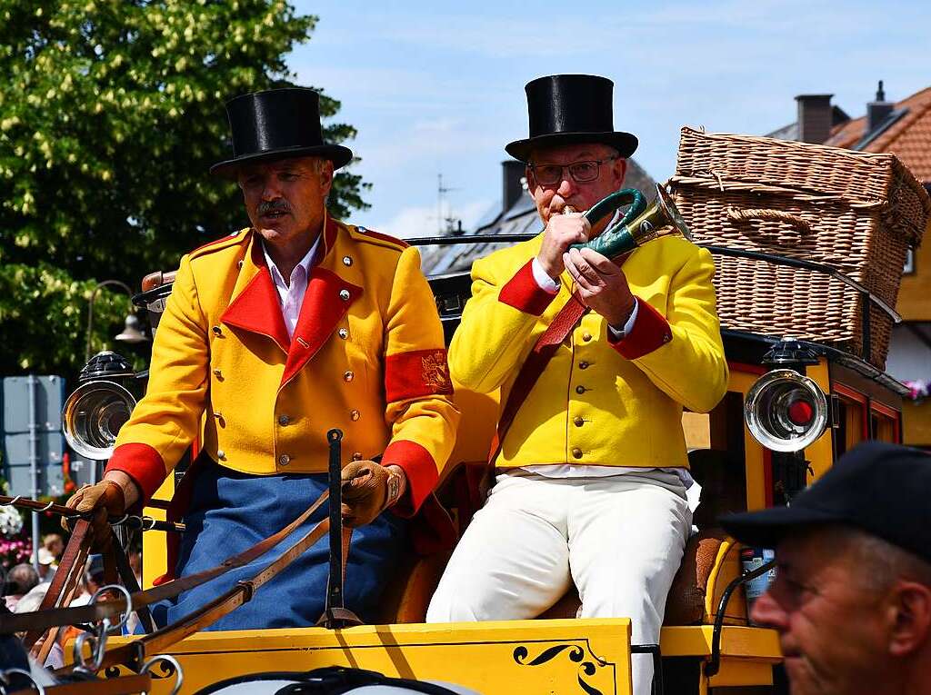 Kreistrachtenfest in Hinterzarten mit knapp 50 teilnehmenden Gruppen