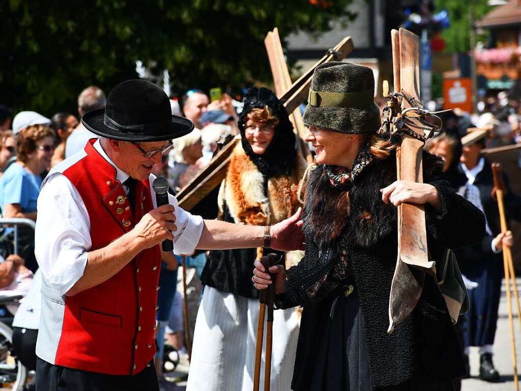 Kreistrachtenfest in Hinterzarten mit knapp 50 teilnehmenden Gruppen