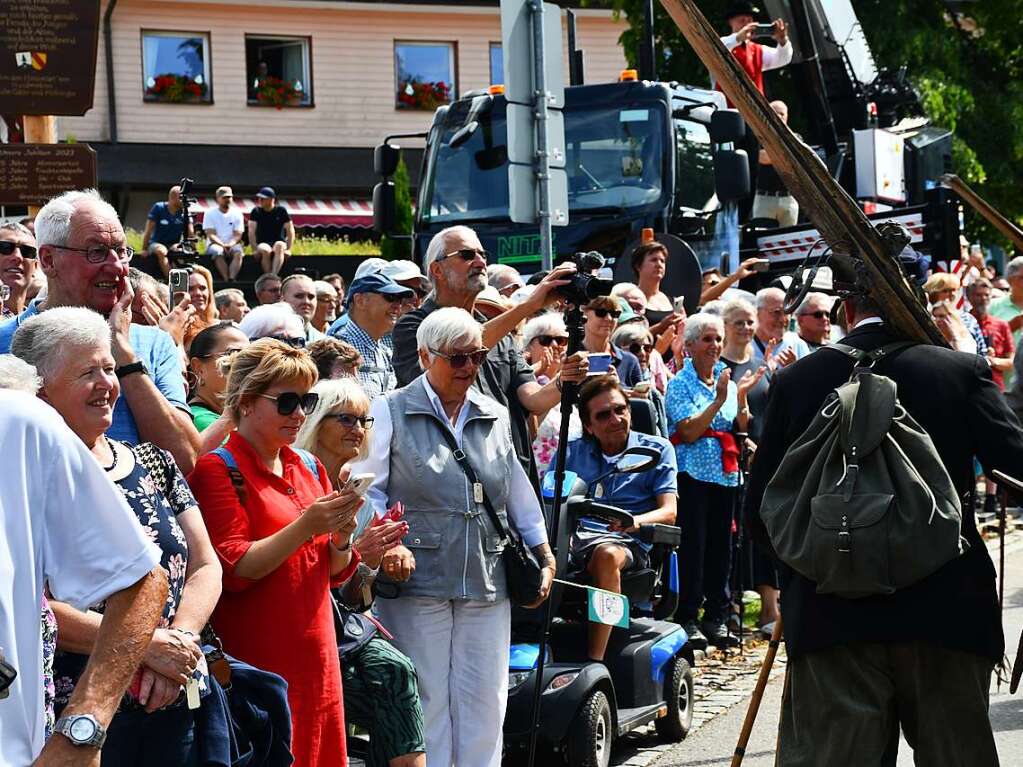 Kreistrachtenfest in Hinterzarten mit knapp 50 teilnehmenden Gruppen