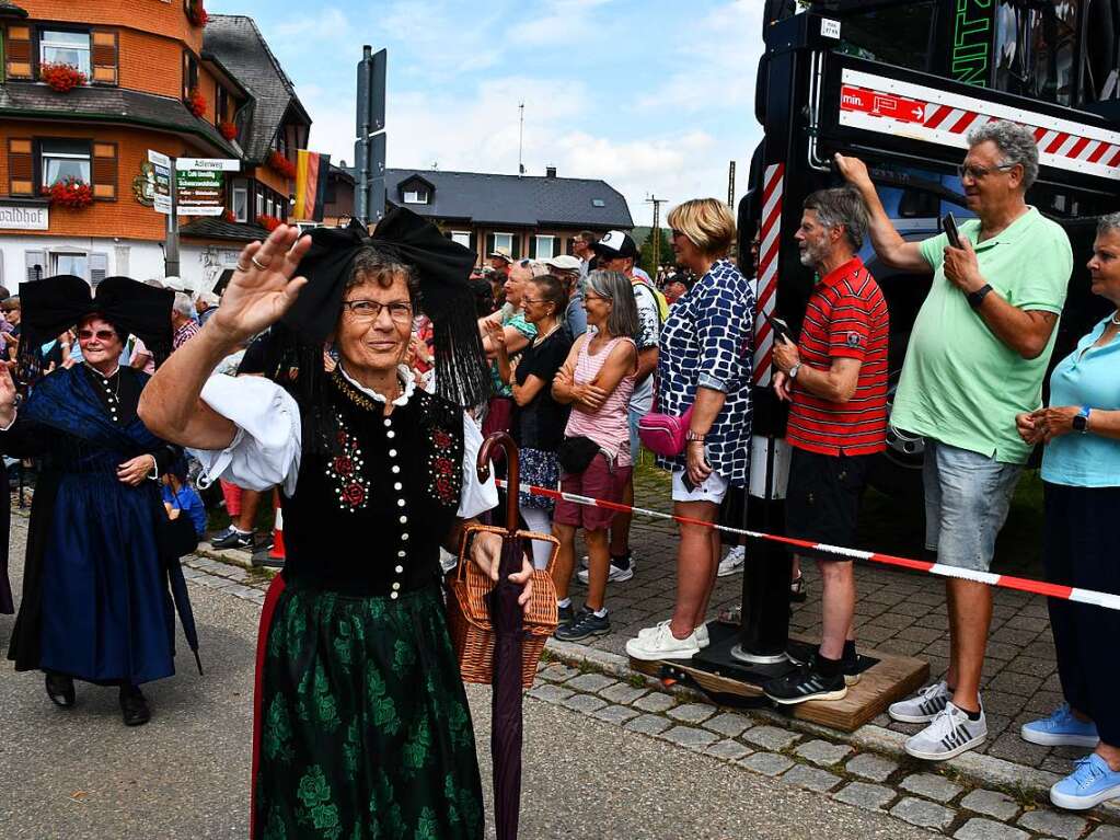 Kreistrachtenfest in Hinterzarten mit knapp 50 teilnehmenden Gruppen