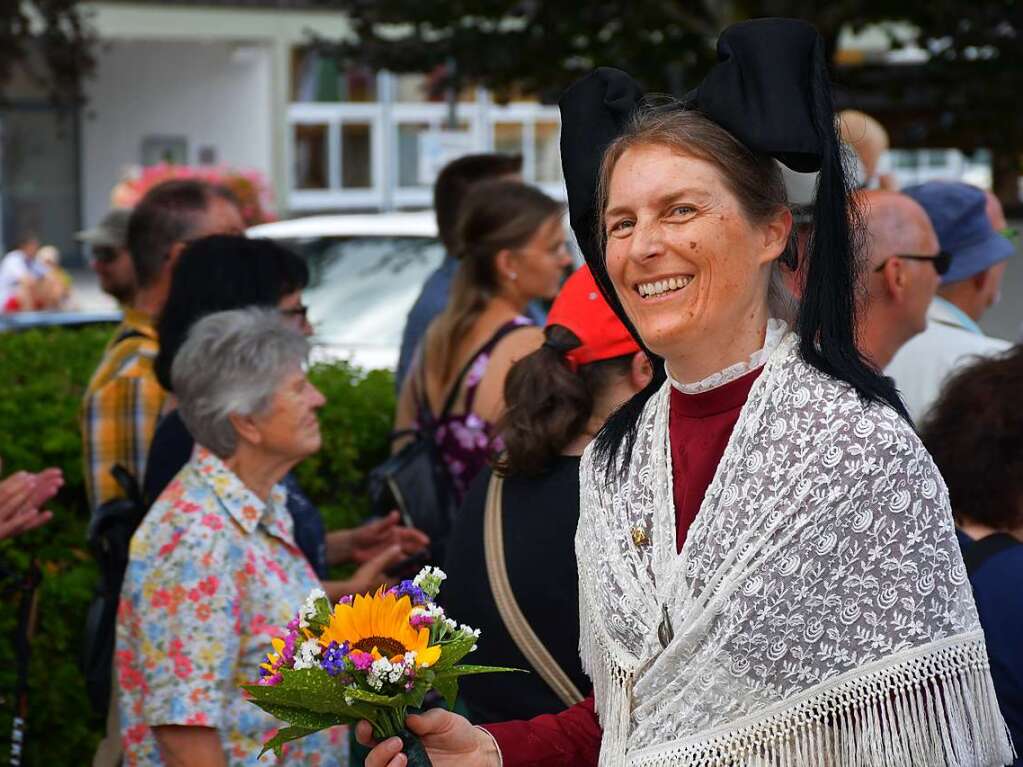 Kreistrachtenfest in Hinterzarten mit knapp 50 teilnehmenden Gruppen