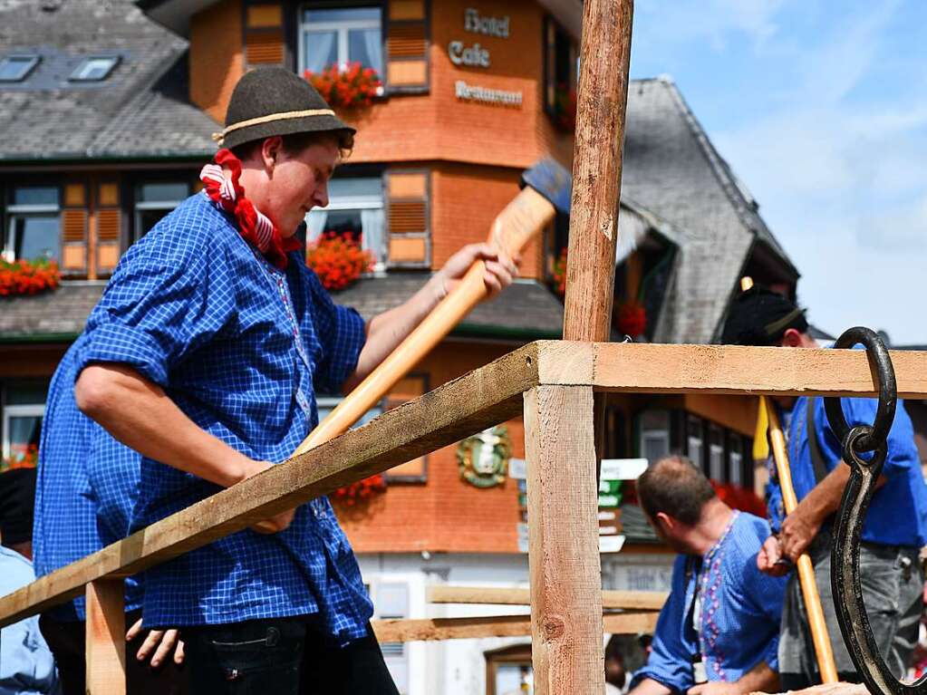 Kreistrachtenfest in Hinterzarten mit knapp 50 teilnehmenden Gruppen