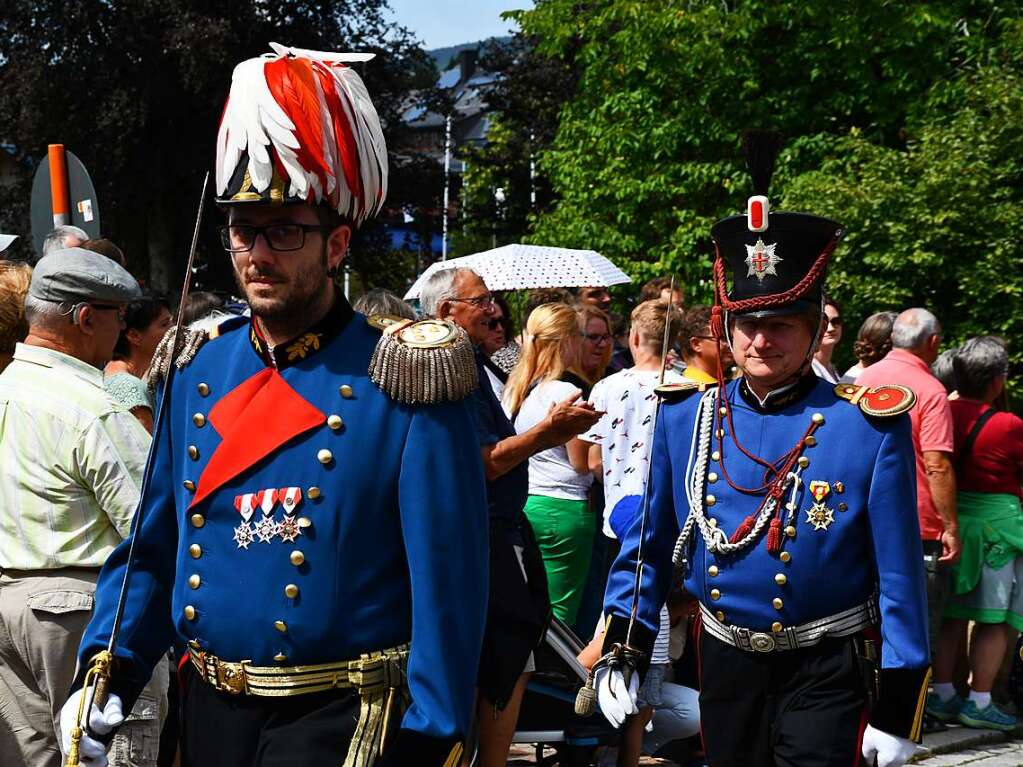 Kreistrachtenfest in Hinterzarten mit knapp 50 teilnehmenden Gruppen