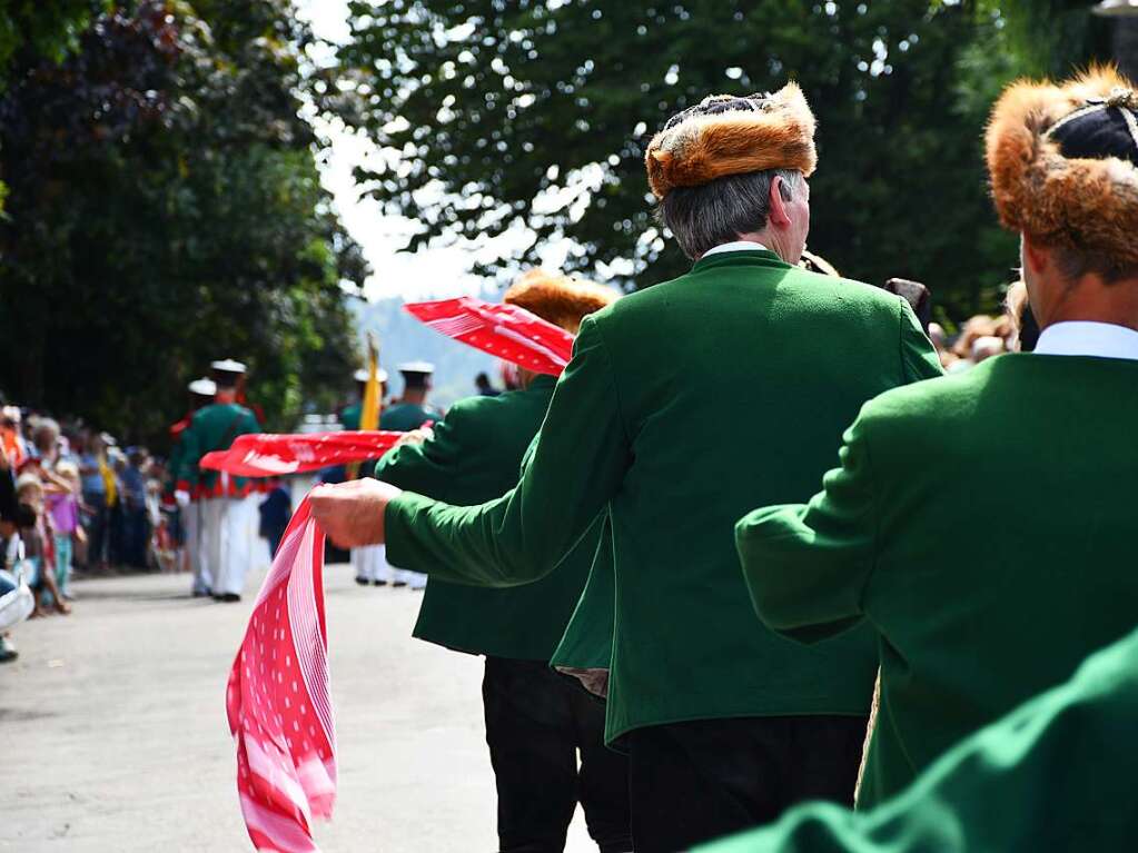 Kreistrachtenfest in Hinterzarten mit knapp 50 teilnehmenden Gruppen