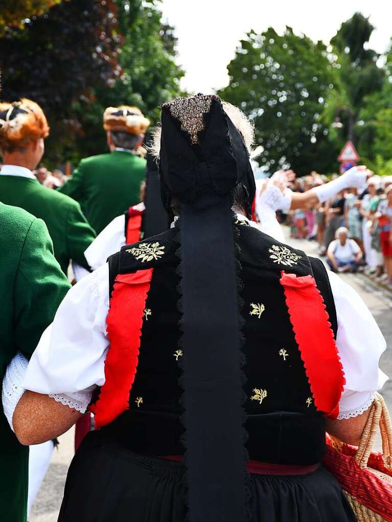 Kreistrachtenfest in Hinterzarten mit knapp 50 teilnehmenden Gruppen