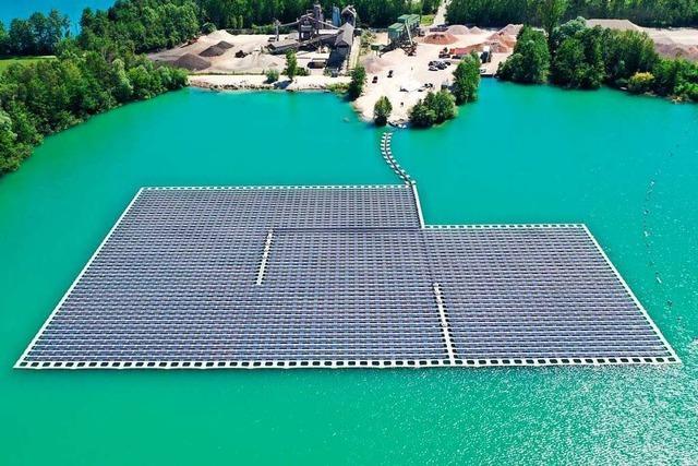 Baden-Württemberg will mehr Photovoltaik auf künstlichen Gewässern