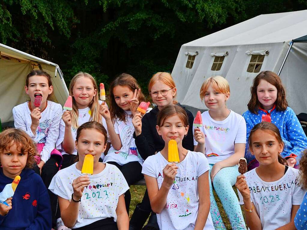 Beim Abenteuerlager der KjG Seelbach erlebten 34 Kinder vier aufregende Tage in Wolfersbach.