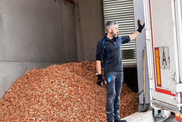 Die Lieferwege der Hackschnitzel fr Grafenhausen stehen in der Kritik.  | Foto: Wilfried Dieckmann