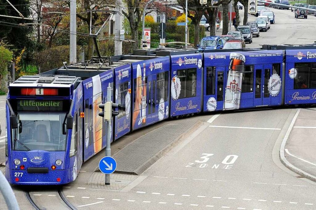15 Prozent der Freiburger Straßenbahnen können derzeit nicht fahren -  Freiburg - Badische Zeitung