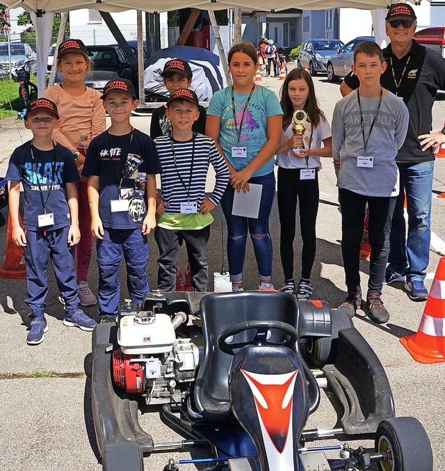 Das Kartfahren zog viele Kinder in seinen Bann.  | Foto: Reinhard Herbrig